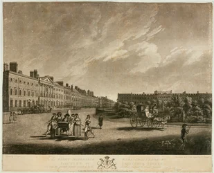 View of the North Side of Grosvenor Square